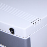 得力塑料抽屉式 四层带锁文件柜 8854