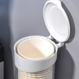 一次性杯子架自动取杯器白色 1个装