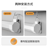 投影幕布白塑 150英寸4:3手拉自锁幕