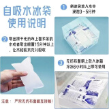 自吸水冰袋冷冻多格冰袋 6格