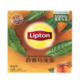 立顿（Lipton）乌龙茶茶叶办公室休闲下午茶礼盒 冲泡袋泡茶包 1.8g*100