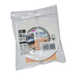 得力(deli)30412(白)泡棉双面胶带2.5mm*24mm*5y