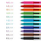 日本派通BLN-105中性笔针管式0.5 黑色