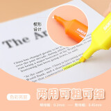 宝克（BAOKE）双头 细杆 绿色 单支装 MP492 标记荧光笔