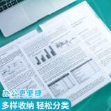 晨光(M&G)A4硬胶套单片夹  10个装ADM95187