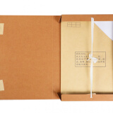 L型牛皮纸袋A480克斜口封套(50个/包）