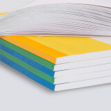 得力（deli） 无线胶装本软抄本 笔记本子【A5/80页】7654