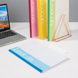 得力(deli) 无线装订软抄本 记事本 【A4/80页】7659