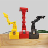 POP广告夹子爆炸贴夹拇指夹超市价格标签夹立式货架展示透明水晶夹双头夹 水晶夹-中号