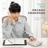 得力（deli)电话机座机 大容量存储 防雷抗电磁干扰 787白