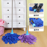 老式保洁墩布拖把 深蓝色