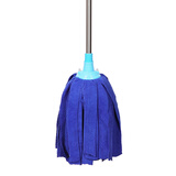 老式保洁墩布拖把 深蓝色