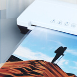 得力14315护卡膜(透明白)(盒)305*220mm A4 55mic厚度