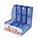 晨光（M&G）文具加厚多层四联文件架办公文件资料收纳立式文件栏 ADM95081【三联】蓝色