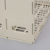 晨光（M&G） 文具灰色四联办公文件框加厚文件筐文件架资料整理收纳文件栏单个装 ADM94739（灰色）