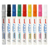 日本UNI三菱PX-21油漆笔0.8-1.2mm补漆婚礼签字笔记号笔中字金色油漆笔记号笔 紫色