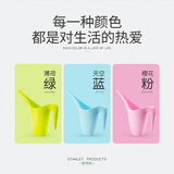 史丹利浇水壶浇花家用长嘴浇花壶长嘴壶神器大容量尖嘴多肉洒水壶天空蓝